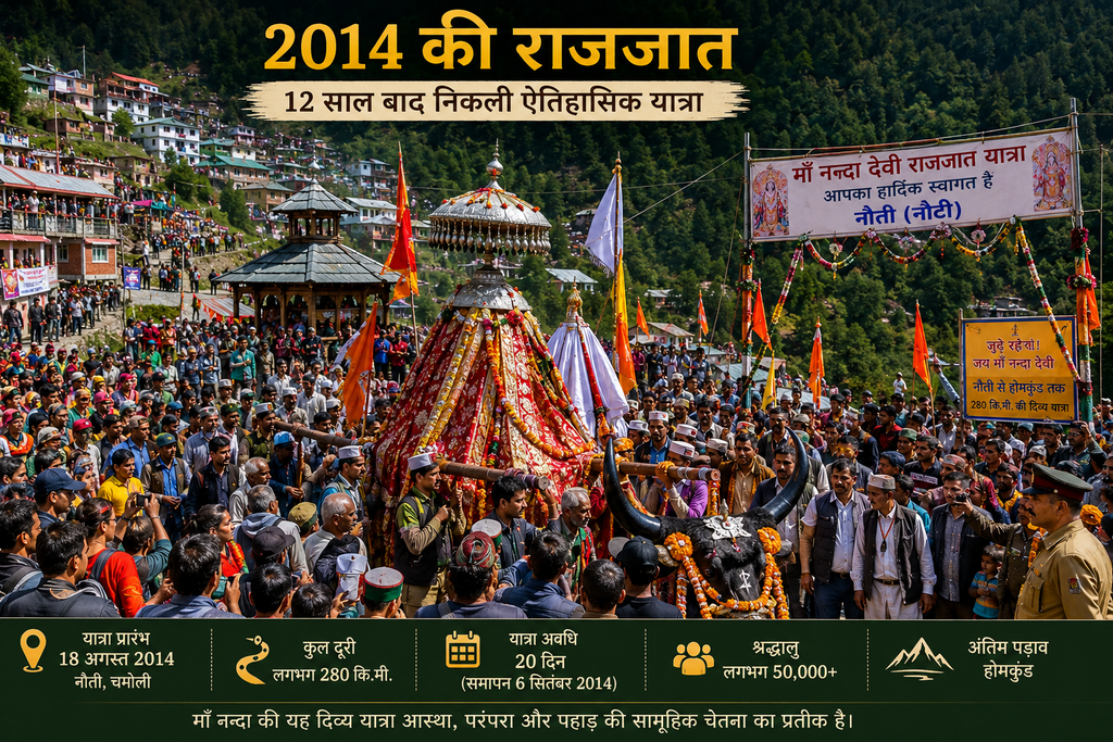 2014 Nanda Devi Raj Jaat Yatra after 12 years in Uttarakhand